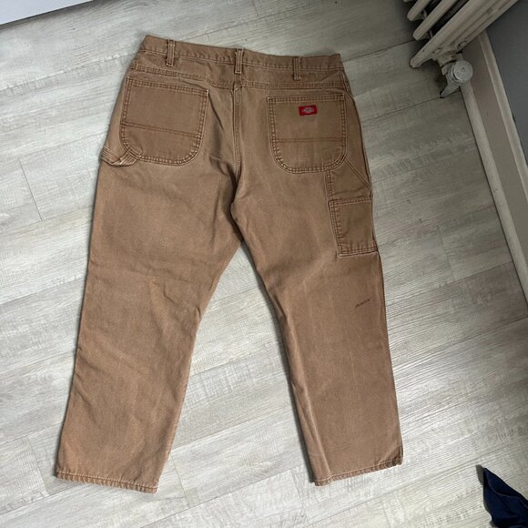 Set of 2 Dickies Men's Relaxed Fit Carpenter Duck Pants - 38x30 - Picture 8 of 10